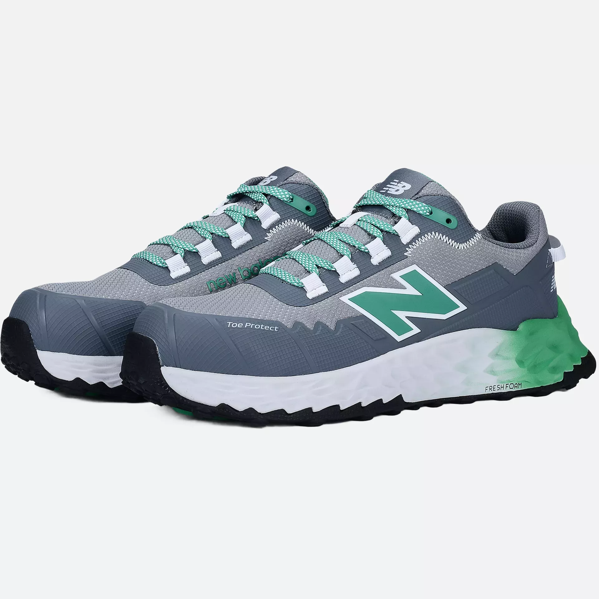New Balance MEFCCAP2E-1730, Cremorne Sicherheitsschuhe S3L, Alu / Grün, image 7