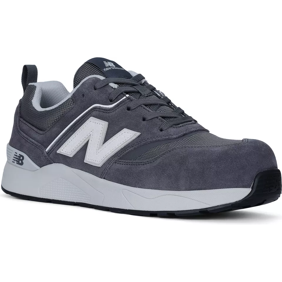 New Balance MEELCAP-1211, Elite Lite Mens Safety Shoes S1 PL HRO FO SC SR Grey/white, image 1, gallery thumbnail