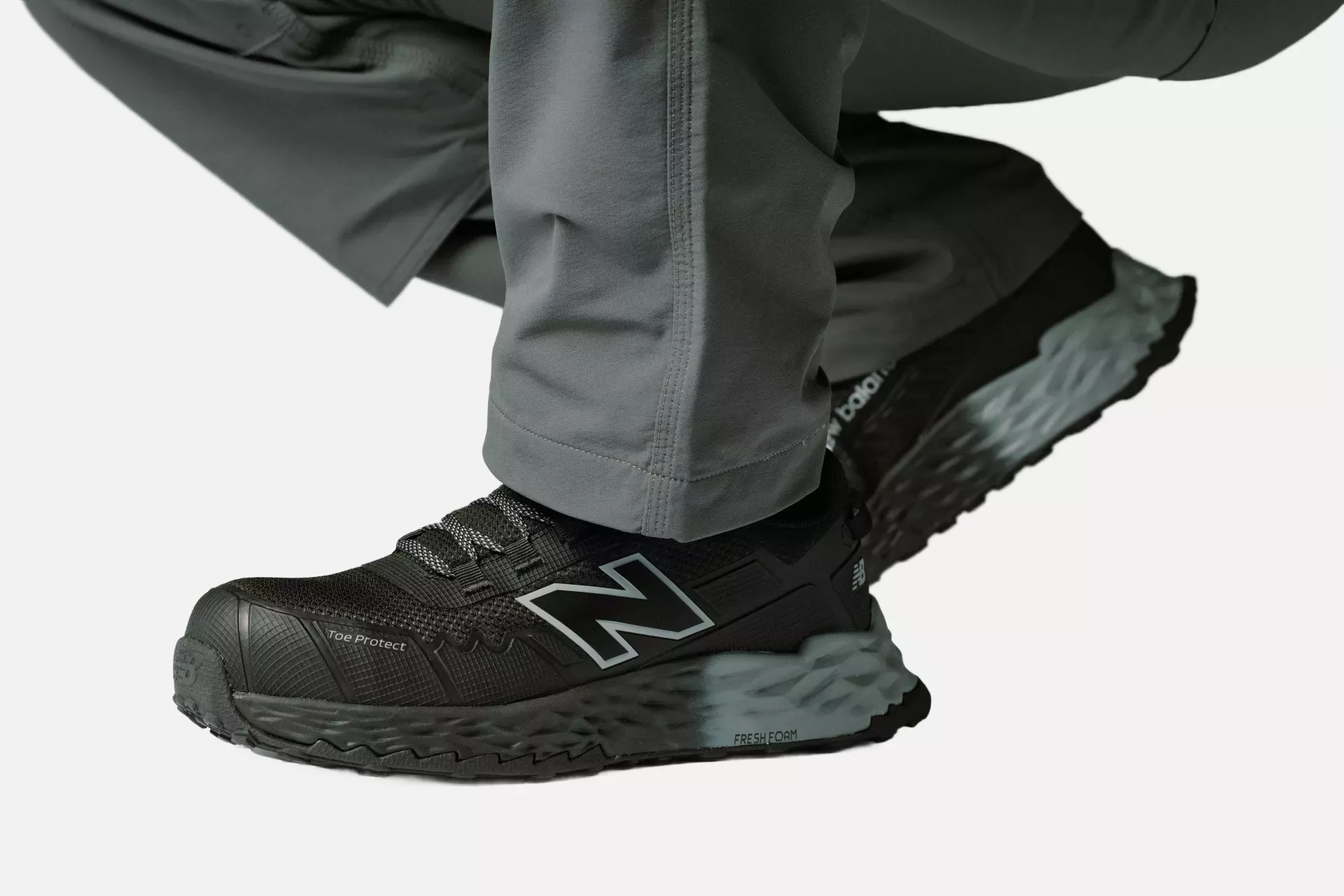 New Balance MEFCCAP2E-1012, Cremorne Sicherheitsschuhe S3L, Schwarz / Grau, image 16