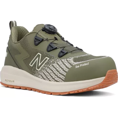 New Balance Speedware Boa Safety shoes S1P, olive / white