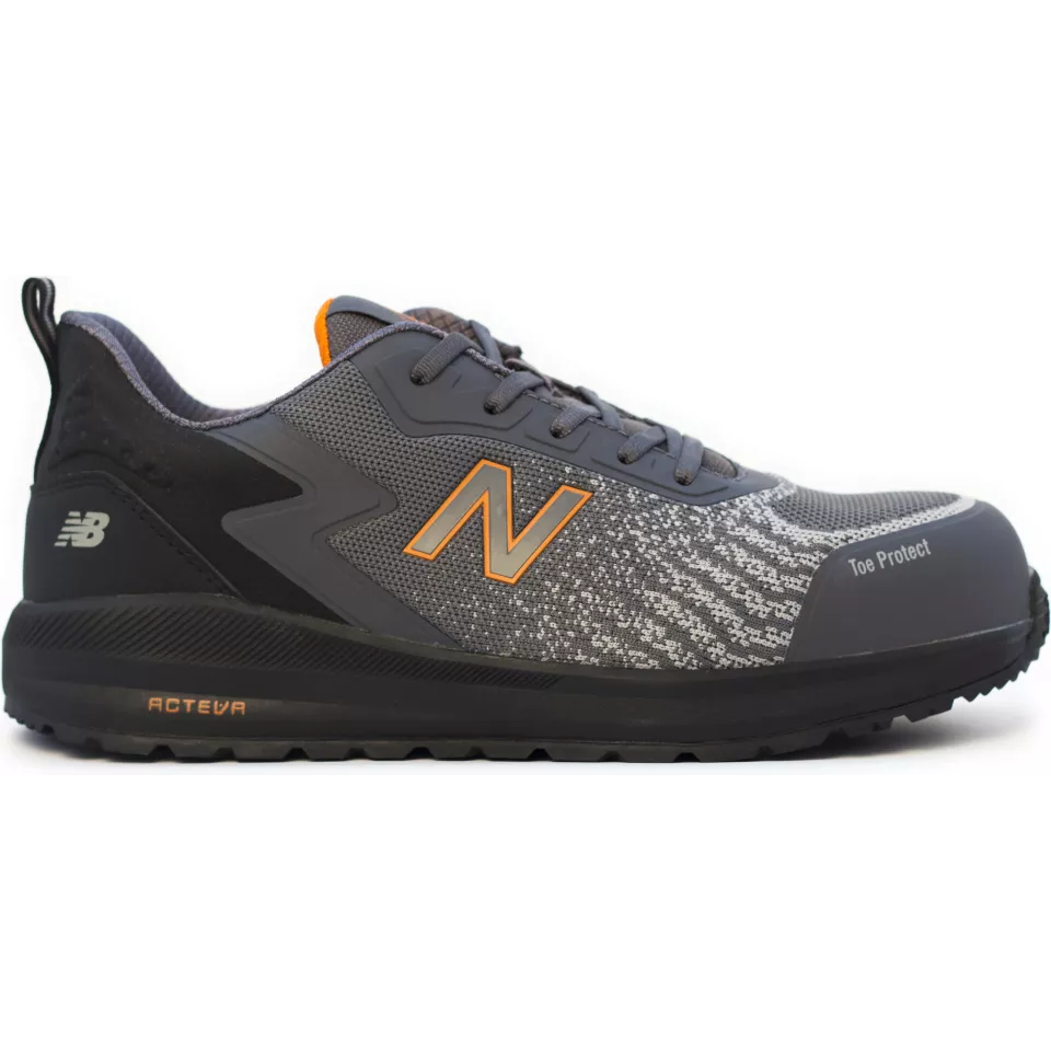 New Balance MIDSPWR-1244, Speedware Safety Shoes S1 P SRC Grey/orange, image 2, gallery thumbnail