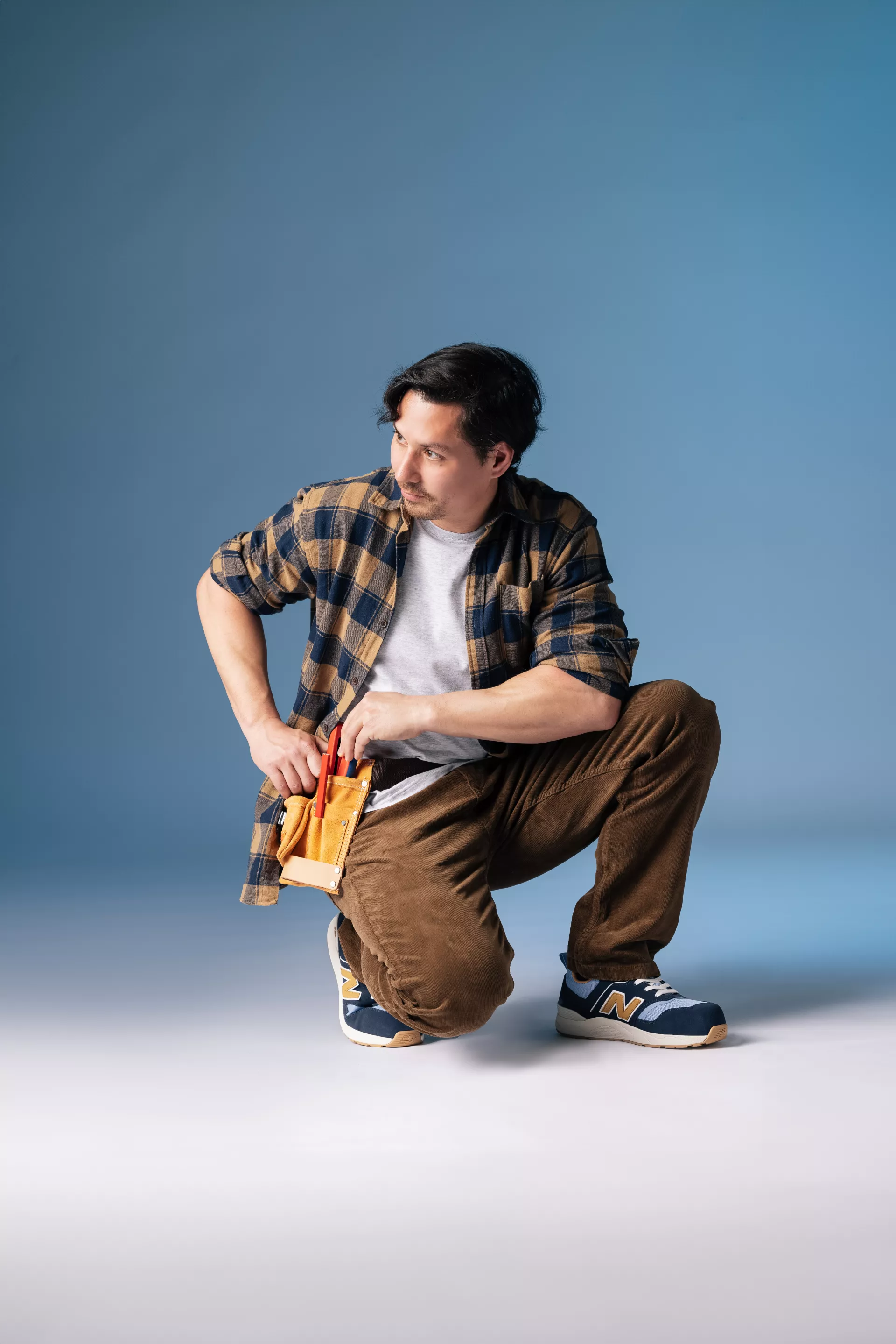 New Balance MEELCAP-2257, Elite Lite Safety Shoes S1 PL HRO FO SC SR Blue/coffee, image 13