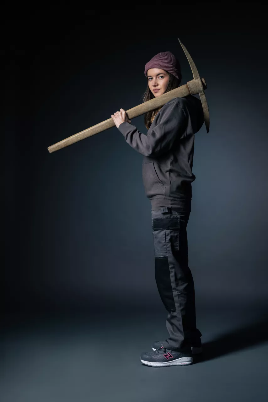 New Balance WIDLOGI-1264, Logic Damen Sicherheitsschuhe S1 PL HRO SR FO Grau/Pink, image 9, gallery thumbnail