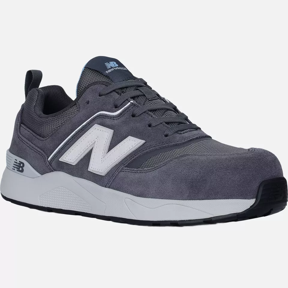 New Balance WEELCAP-2728, Elite Lite Womens Safety Shoe S1 PL HRO FO SC SR Magnet/whispy Blue, image 1, gallery thumbnail