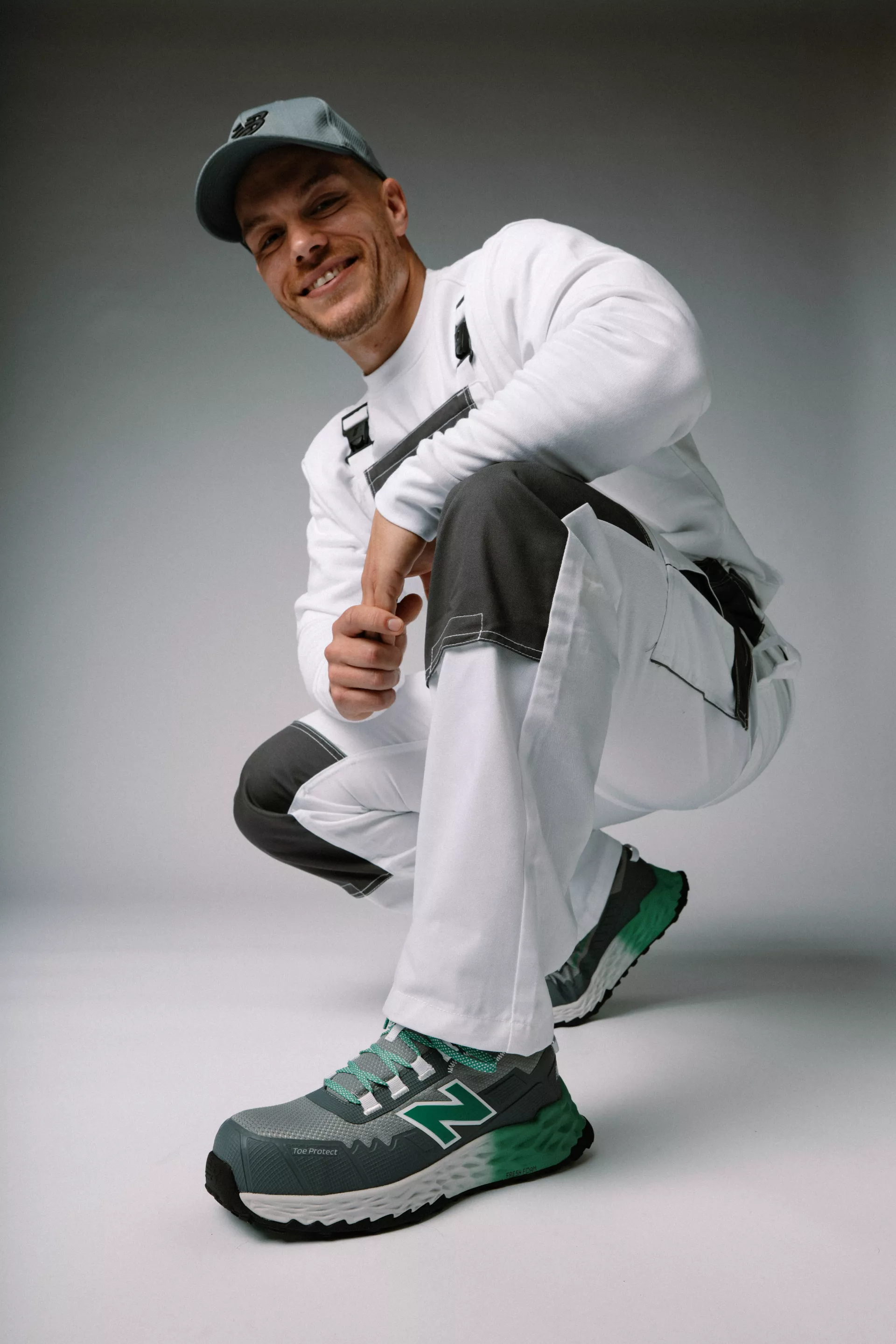 New Balance MEFCCAP2E-1730, Cremorne Safety shoes S3L, alloy / green, image 13