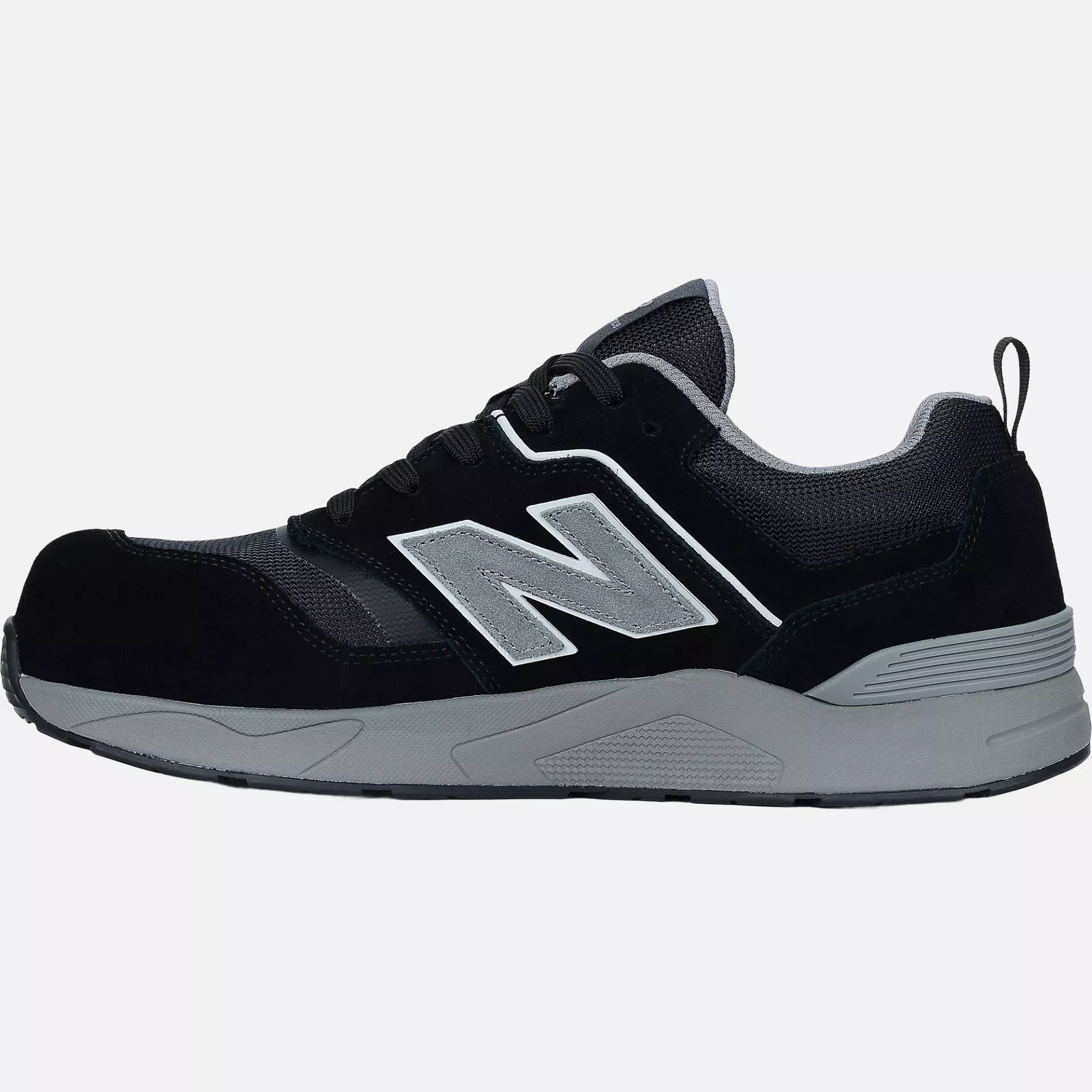 New Balance MEELCAP-1012, Elite Lite Herren Sicherheitsschuhe S1 PL HRO FO SC SR Schwarz/Grau, image 3