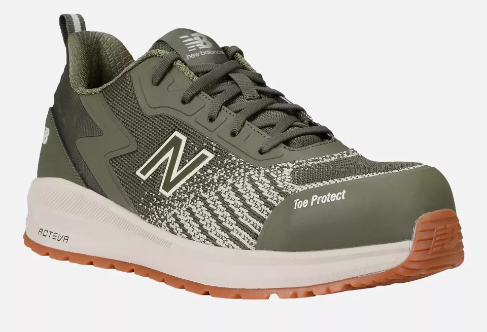 New Balance MIDSPWR-3311, Speedware Safety Shoes S1 P SRC Olive/white, image 10, gallery thumbnail