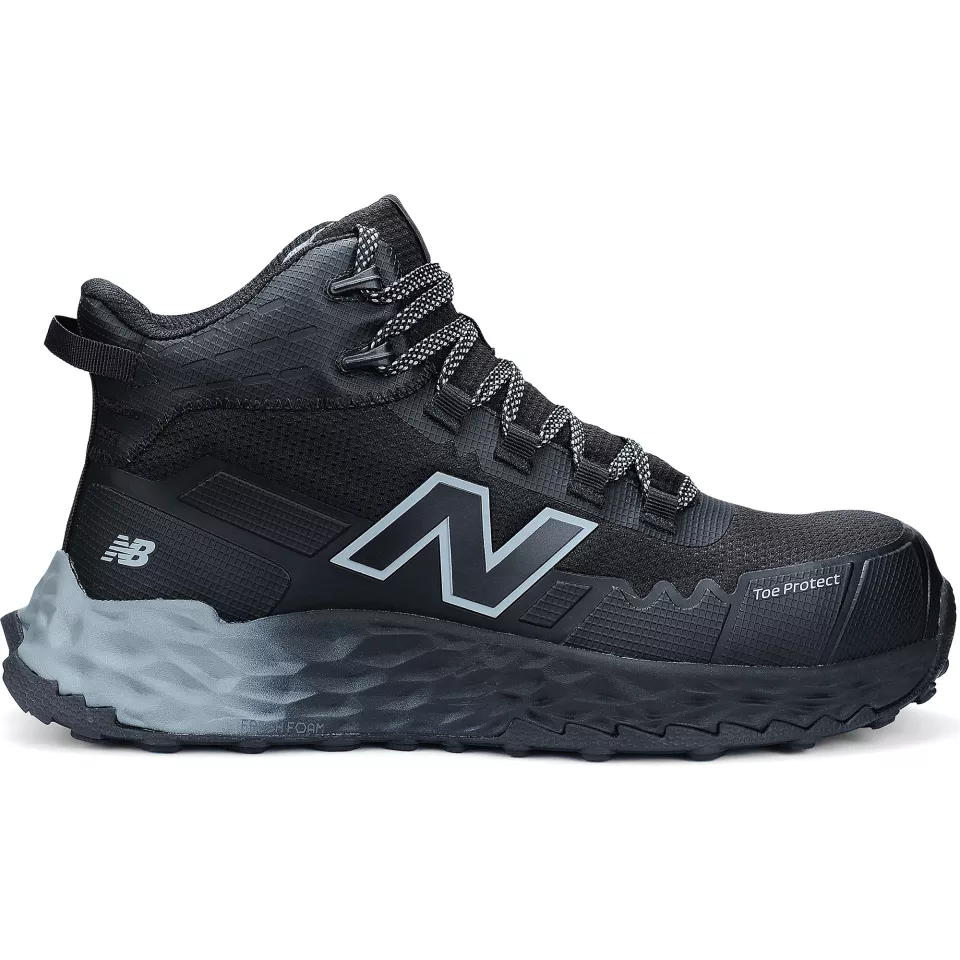 New Balance MEFCMCAP2E-1012, Cremorne Mid Safety boots S3L, black / grey, image 2, gallery thumbnail