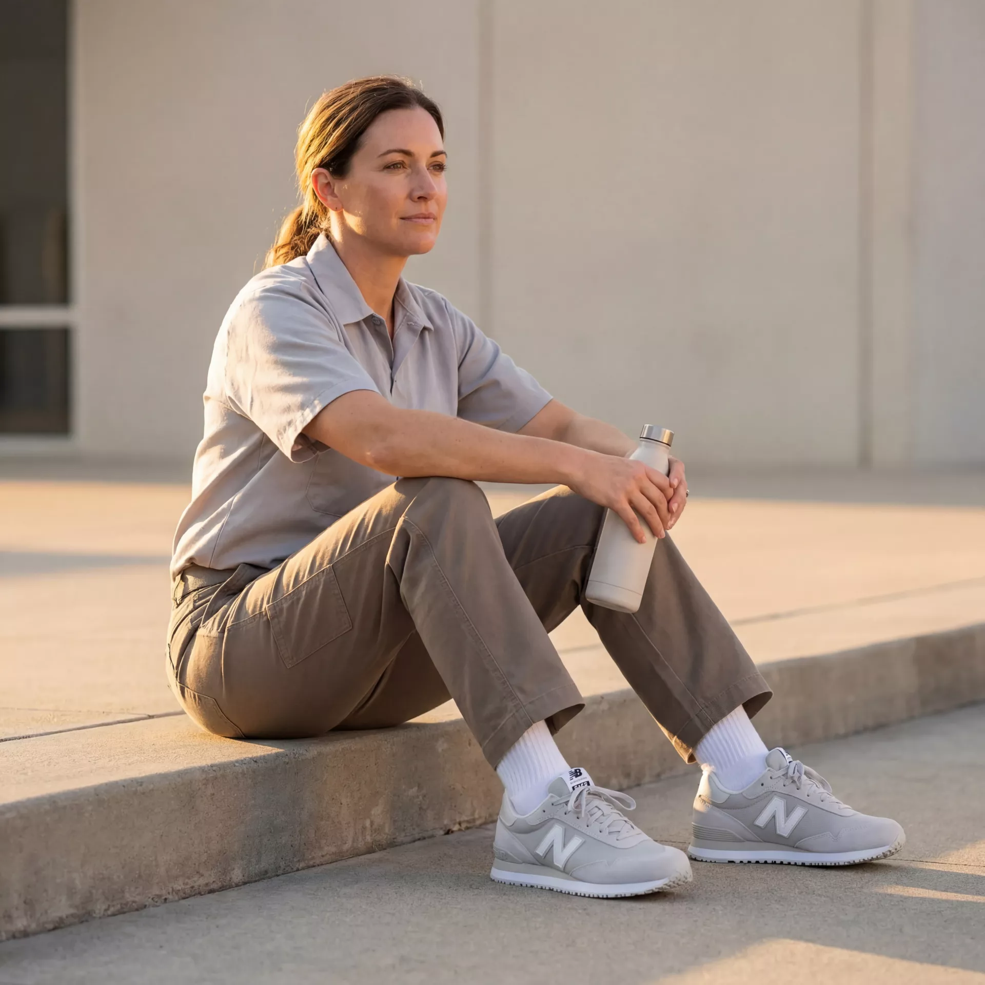 New Balance MID515SR-1200, 515 SR Mens Occupational Shoes OB E HRO SRC Grey, image 7