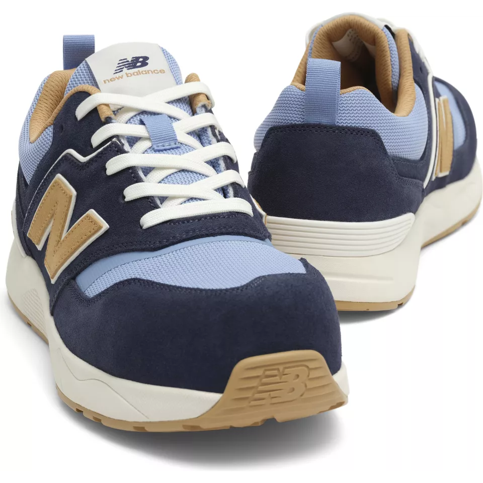 New Balance MEELCAP-2257, Elite Lite Safety Shoes S1 PL HRO FO SC SR Blue/coffee, image 6, gallery thumbnail