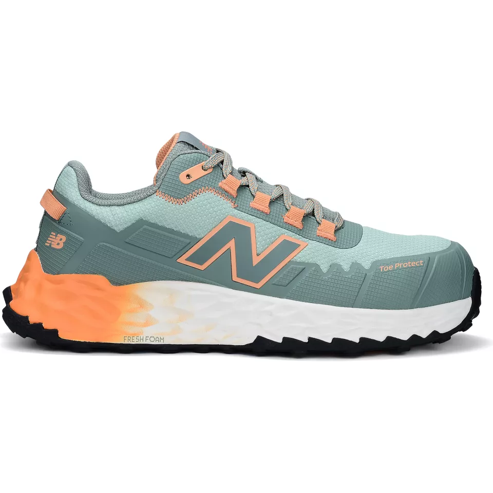 New Balance WEFCCAPD-3446, Cremorne Womens Safety shoes S3 L, aqua / pumpkin, image 2, gallery thumbnail