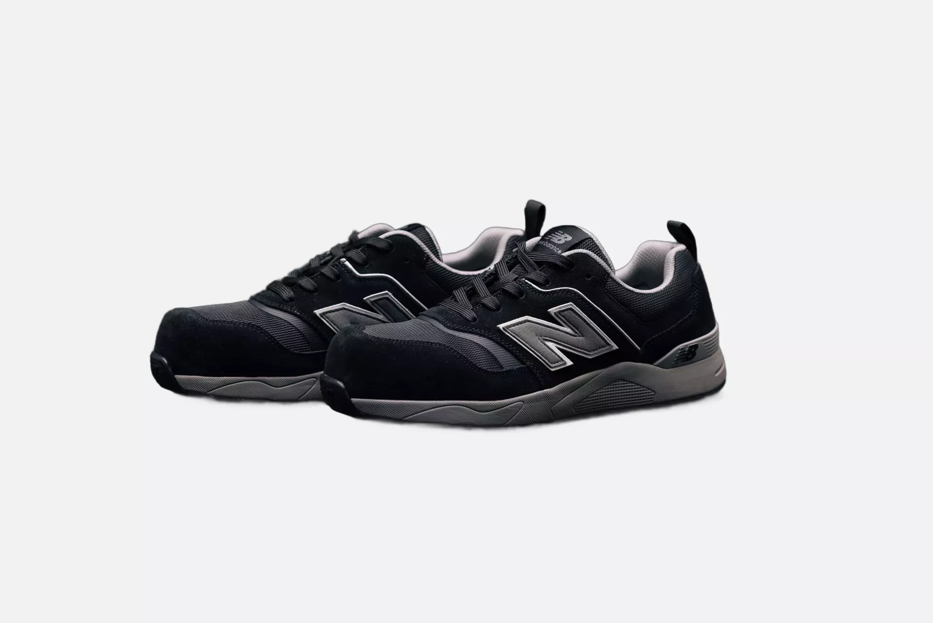 New Balance MEELCAP-1012, Elite Lite Herren Sicherheitsschuhe S1 PL HRO FO SC SR Schwarz/Grau, image 9