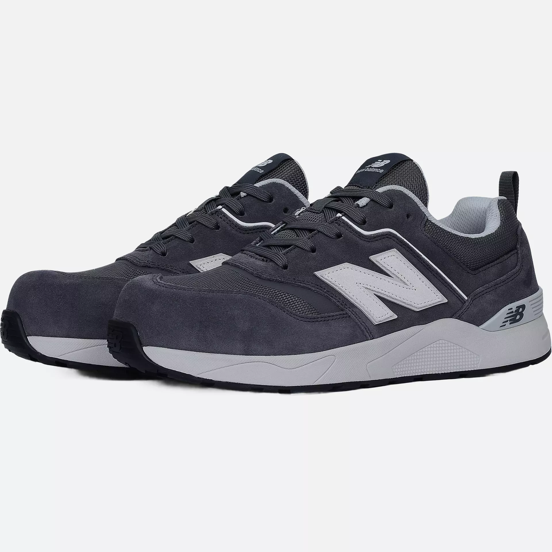 New Balance MEELCAP-1211, Elite Lite Herren Sicherheitsschuhe S1 PL HRO FO SC SR Grau/Weiß, image 6
