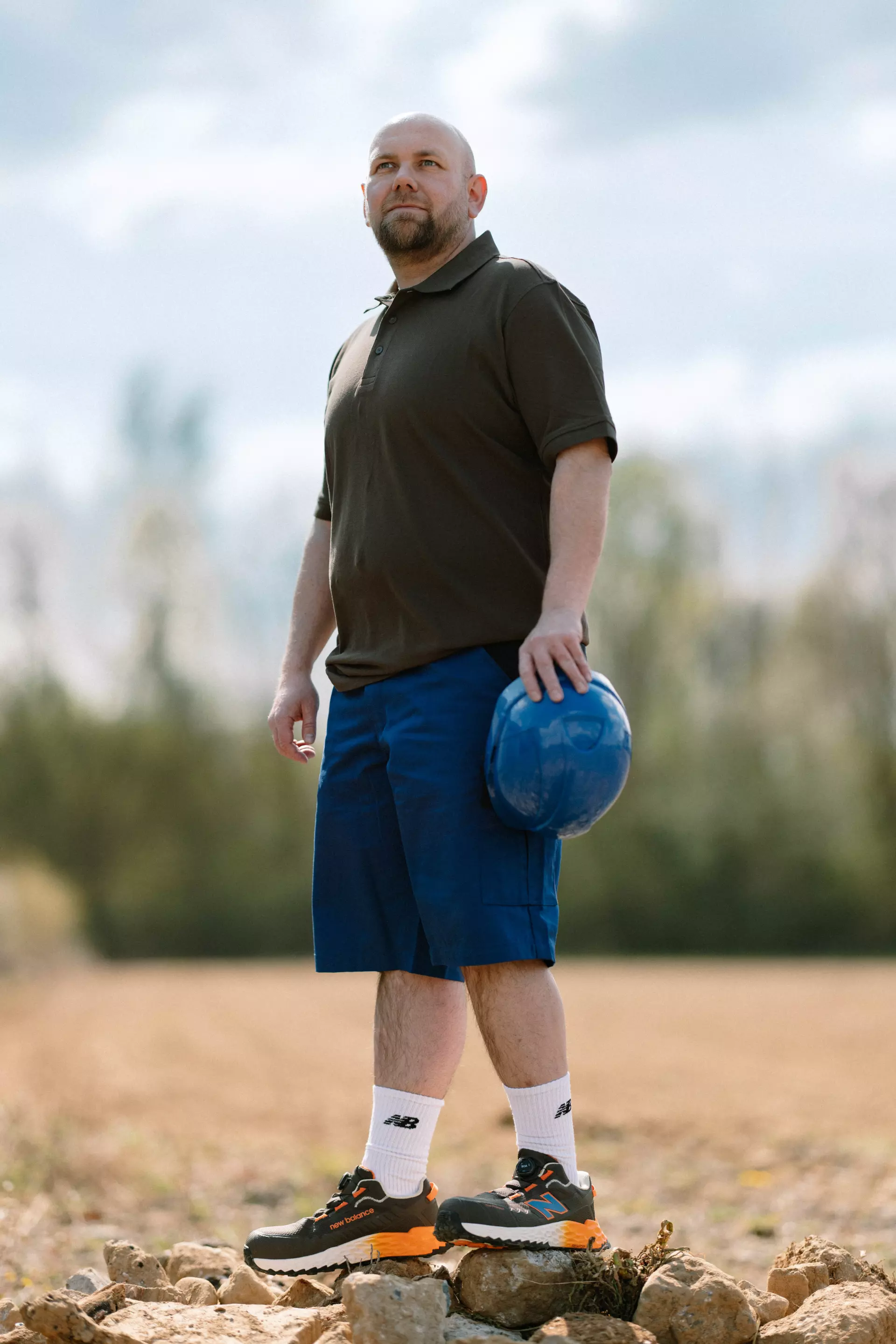 New Balance MEFFCAPB2E-5644, Cremorne BOA Safety shoes S3L, chocolate / orange, image 8