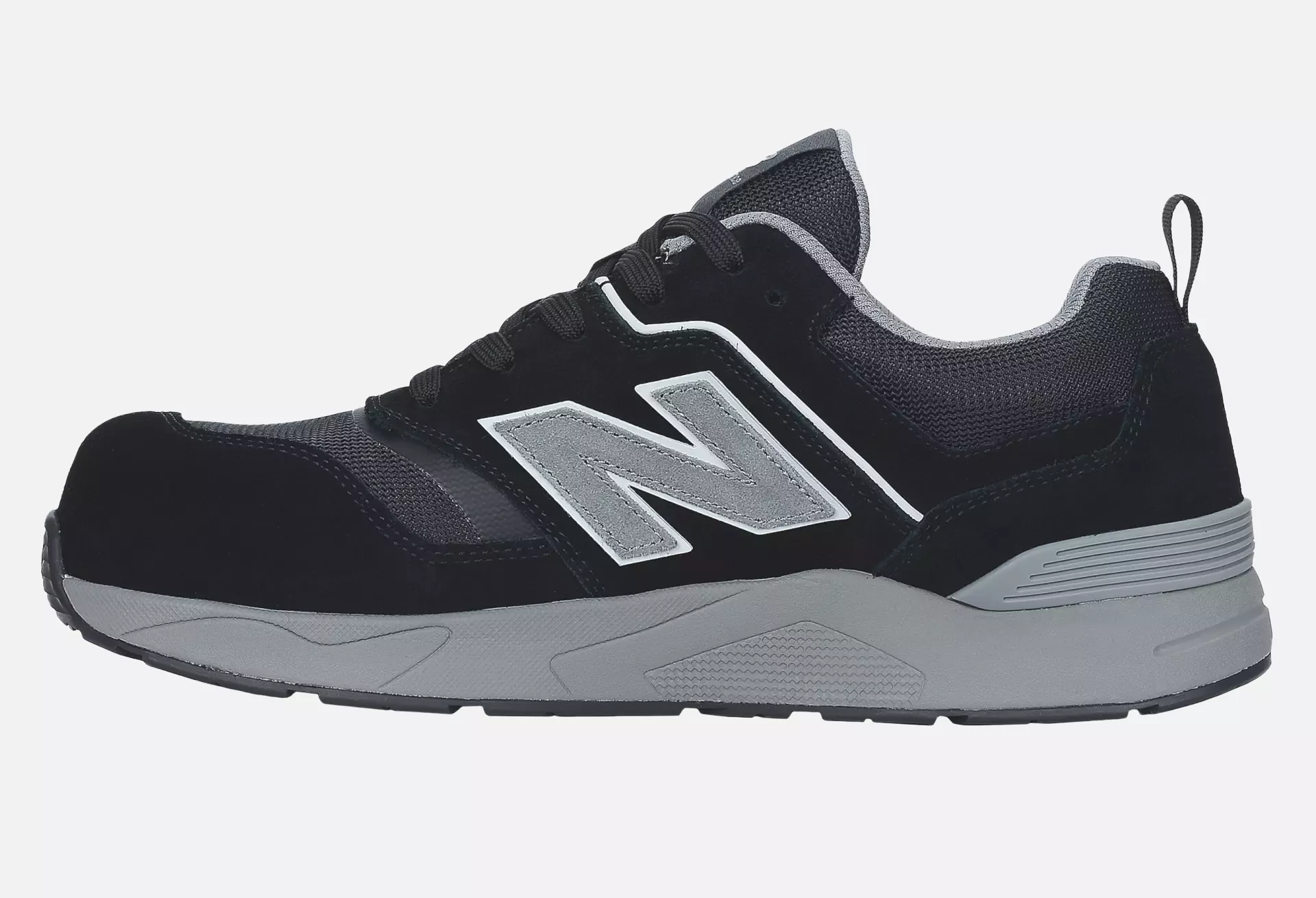 New Balance MEELCAP-1012, Elite Lite Herren Sicherheitsschuhe S1 PL HRO FO SC SR Schwarz/Grau, image 17
