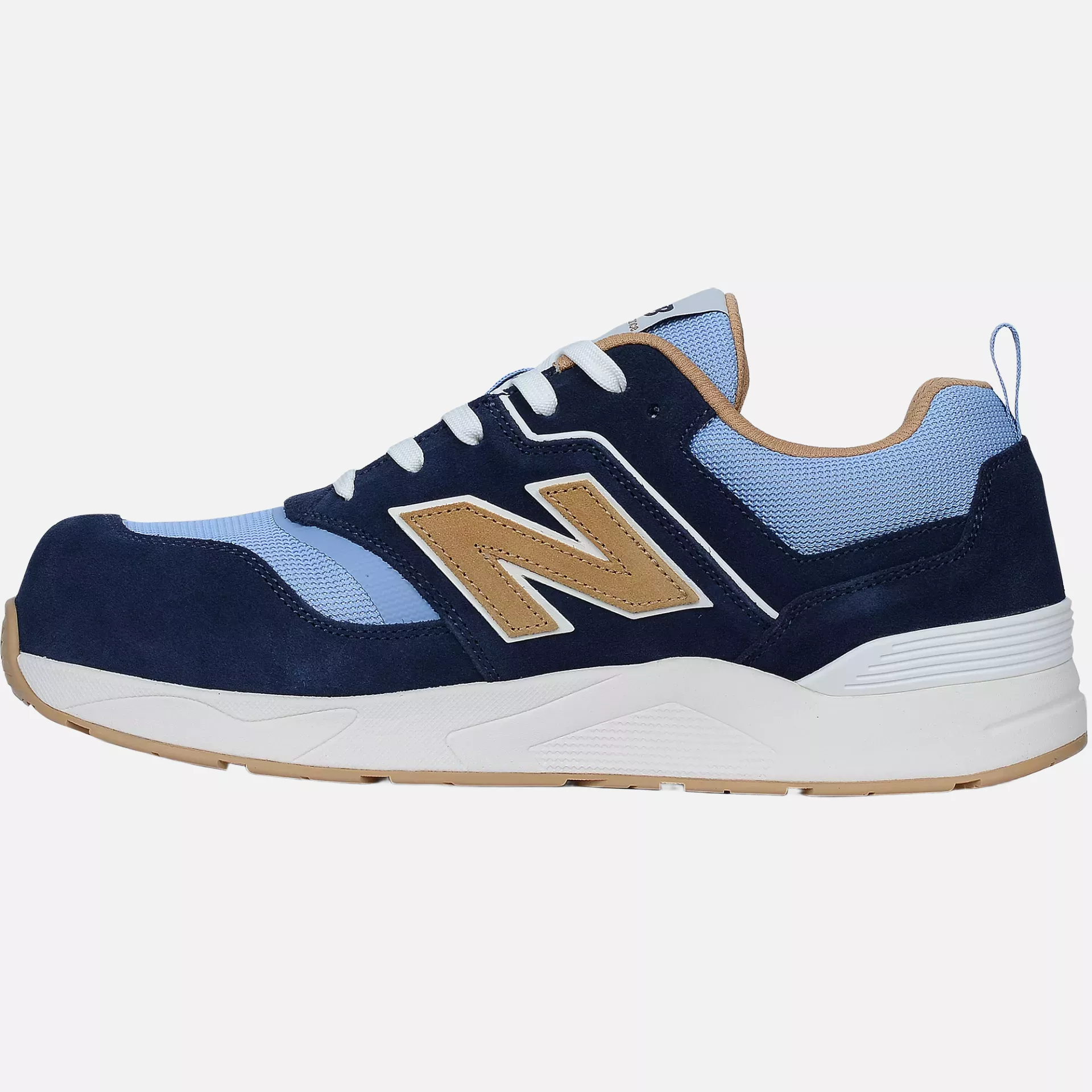 New Balance MEELCAP-2257, Elite Lite Sicherheitsschuhe S1 PL HRO FO SC SR Blau/Kaffee, image 3