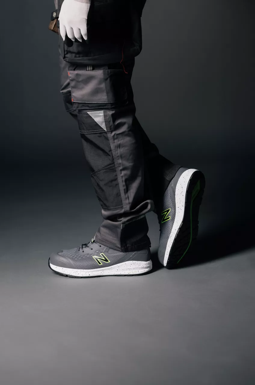 New Balance MIDLOGI-2143, Logic Safety Shoes S1 PL SR FO HRO Blue/yellow, image 7, gallery thumbnail