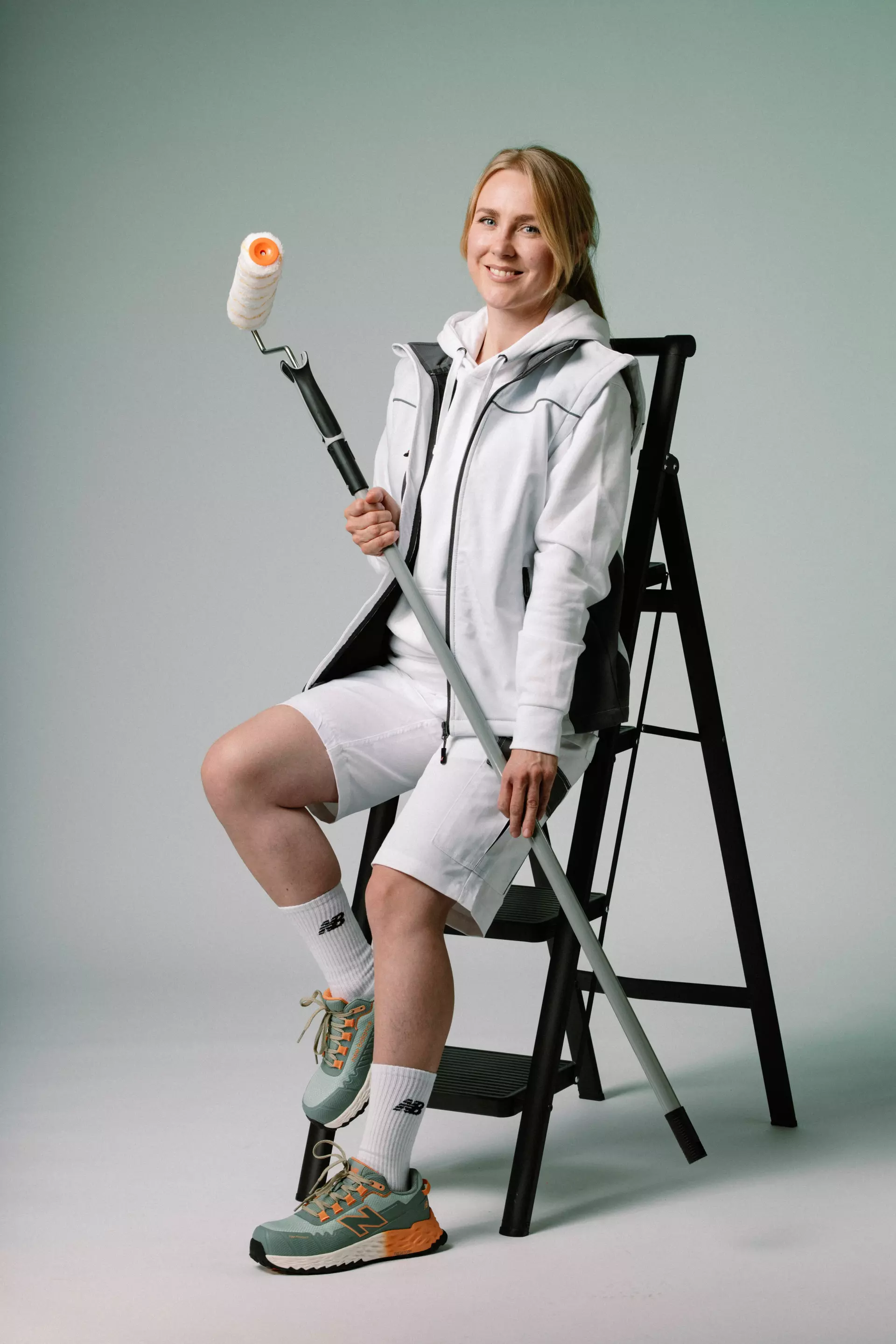 New Balance WEFCCAPD-3446, Cremorne Womens Safety shoes S3 L, aqua / pumpkin, image 6