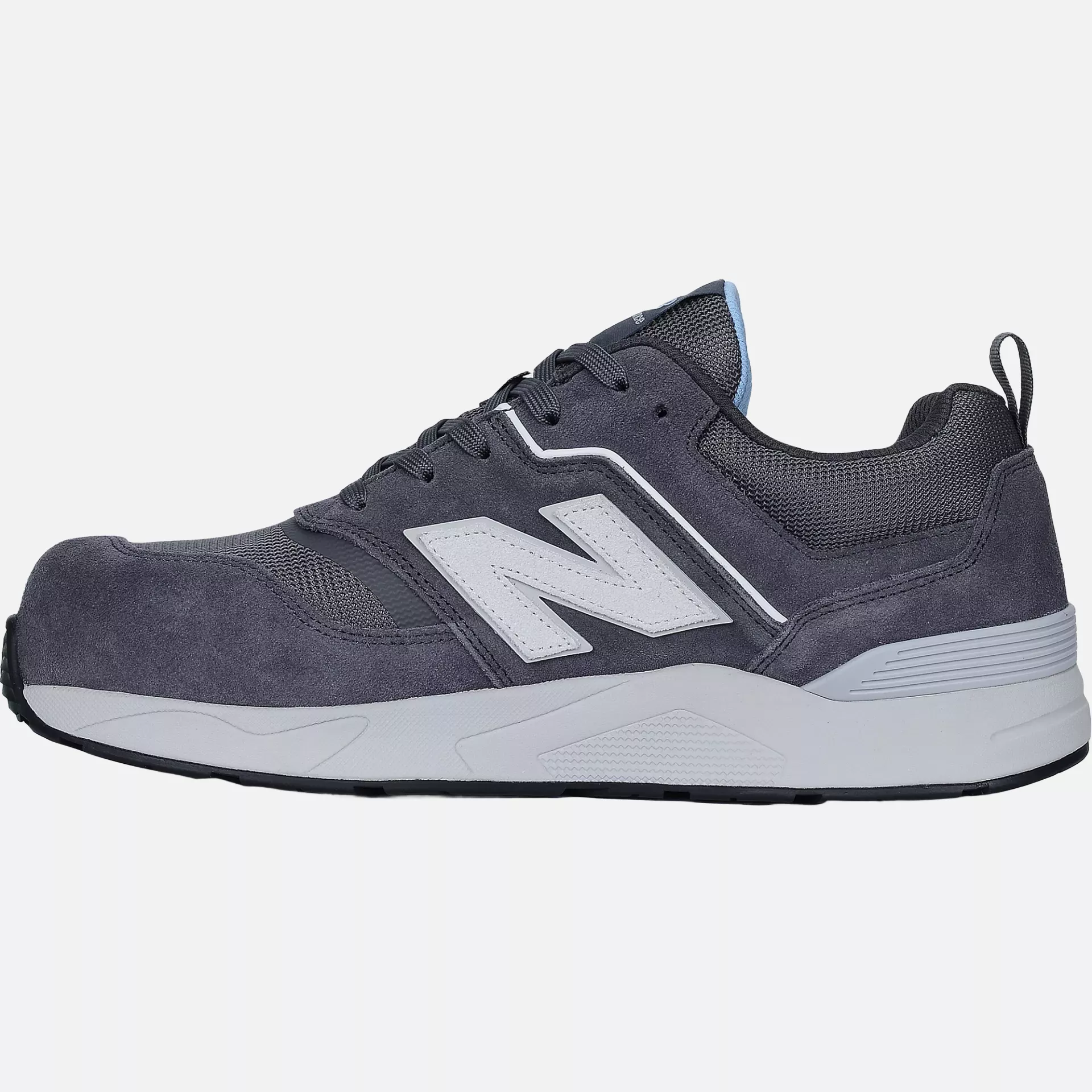 New Balance WEELCAP-2728, Elite Lite Womens Safety Shoe S1 PL HRO FO SC SR Magnet/whispy Blue, image 3