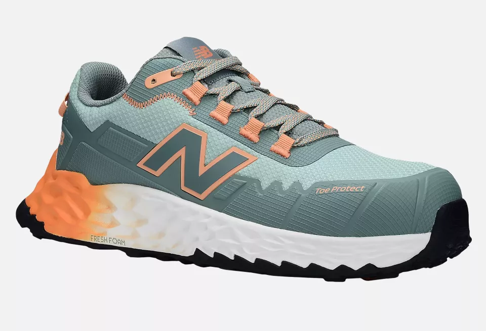 New Balance WEFCCAPD-3446, Cremorne Womens Safety shoes S3 L, aqua / pumpkin, image 27, gallery thumbnail