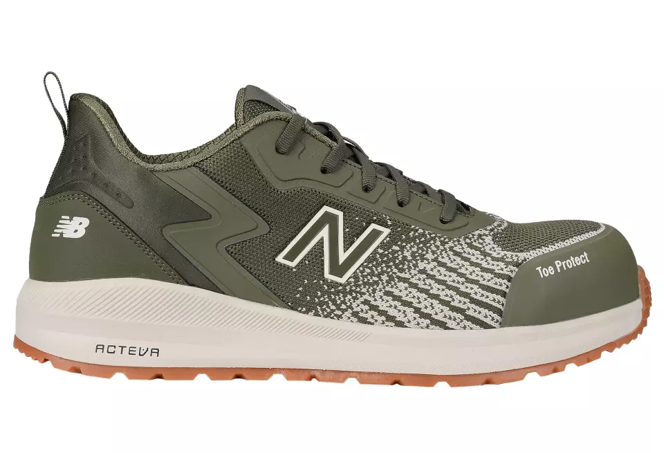 New Balance MIDSPWR-3311, Speedware Safety Shoes S1 P SRC Olive/white, image 2, gallery thumbnail