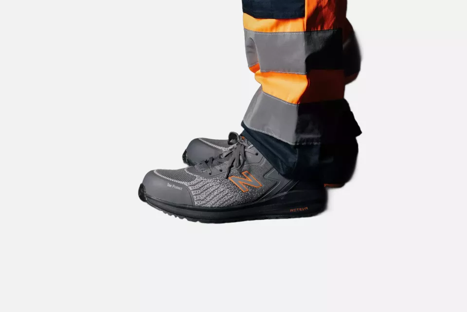 New Balance MIDSPWR-1244, Speedware Safety Shoes S1 P SRC Grey/orange, image 8, gallery thumbnail