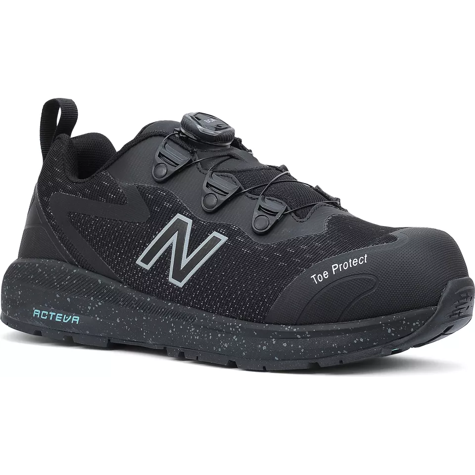 New Balance WIDLOGIBOA-1022, Logic Boa Womens safety shoes, black / blue, S1, image 1, gallery thumbnail