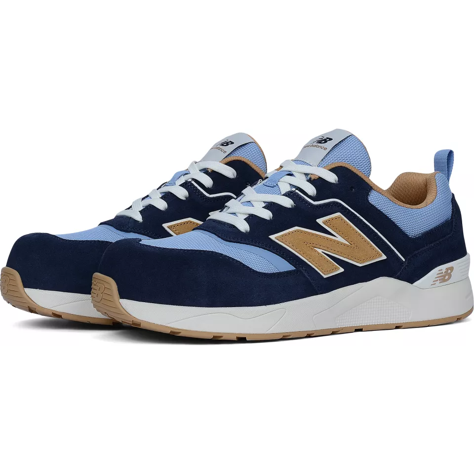 New Balance MEELCAP-2257, Elite Lite Safety Shoes S1 PL HRO FO SC SR Blue/coffee, image 9, gallery thumbnail