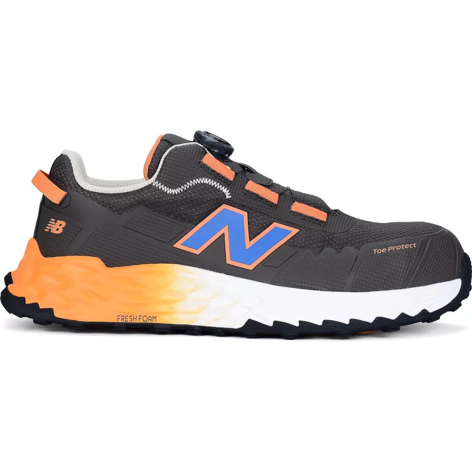 New Balance MEFFCAPB2E-5644, Cremorne BOA Safety shoes S3L, chocolate / orange, image 2, gallery thumbnail