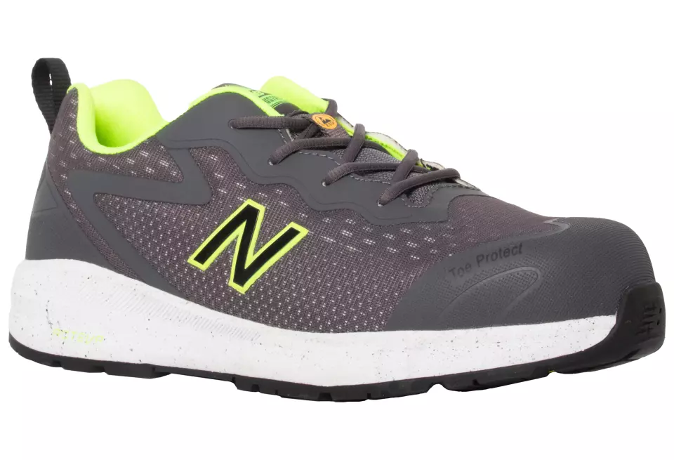 New Balance MIDLOGI-1242, Logic Sicherheitsschuhe S1 PL SR FO HRO Grau/Lime, image 1, gallery thumbnail