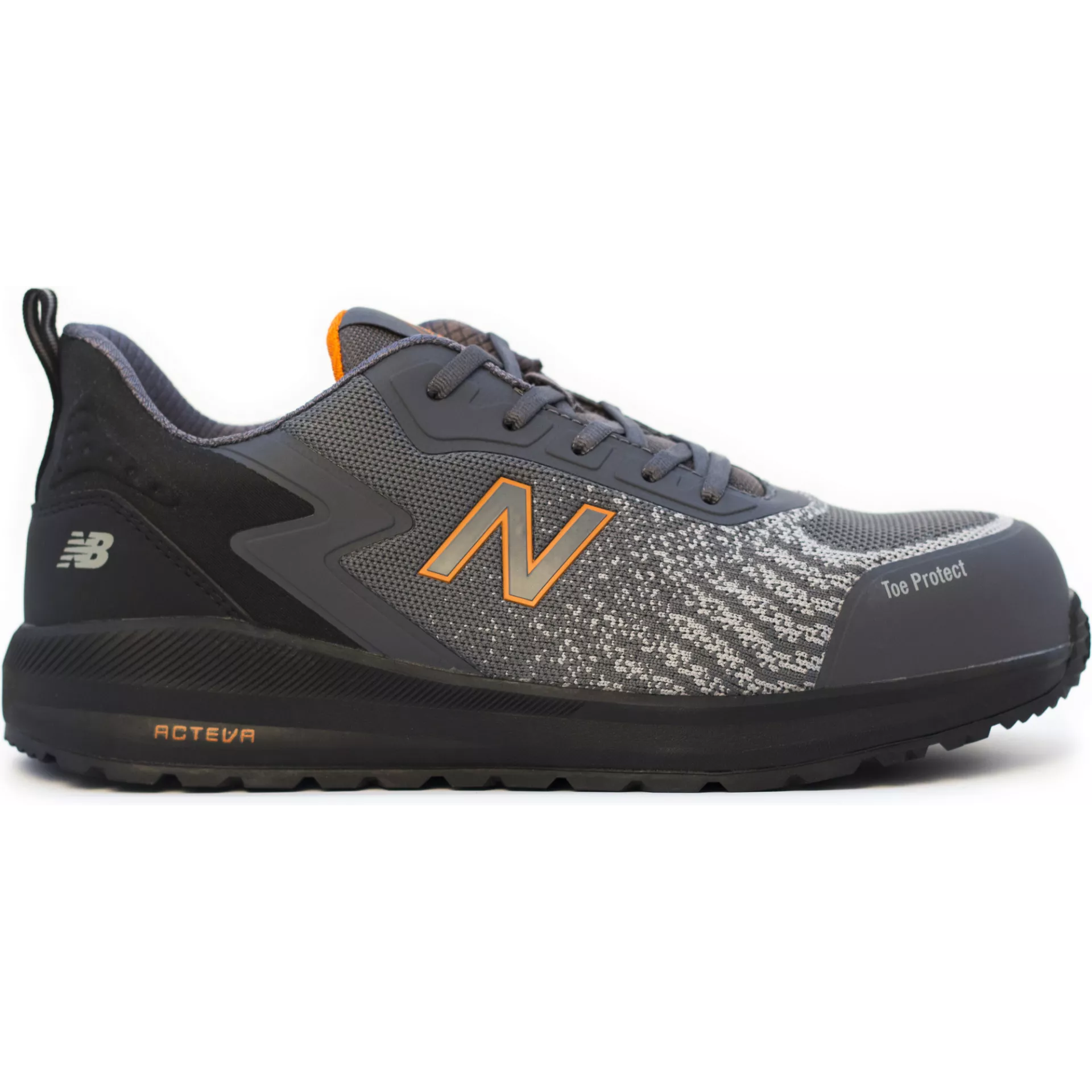 New Balance MIDSPWR-1244, Speedware Safety Shoes S1 P SRC Grey/orange, image 2