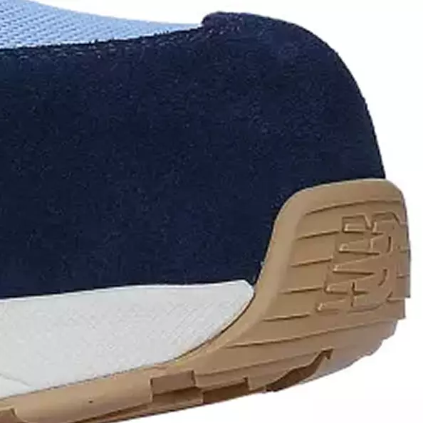 **The lightweight, metal-free toe cap** protects you while keeping your steps light.