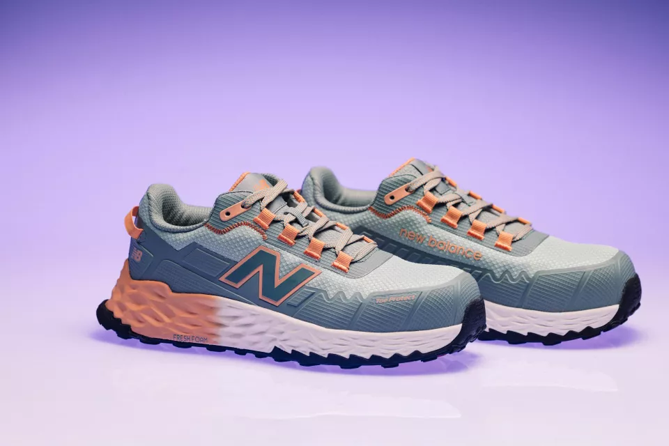 New Balance WEFCCAPD-3446, Cremorne Womens Safety shoes S3 L, aqua / pumpkin, image 16, gallery thumbnail