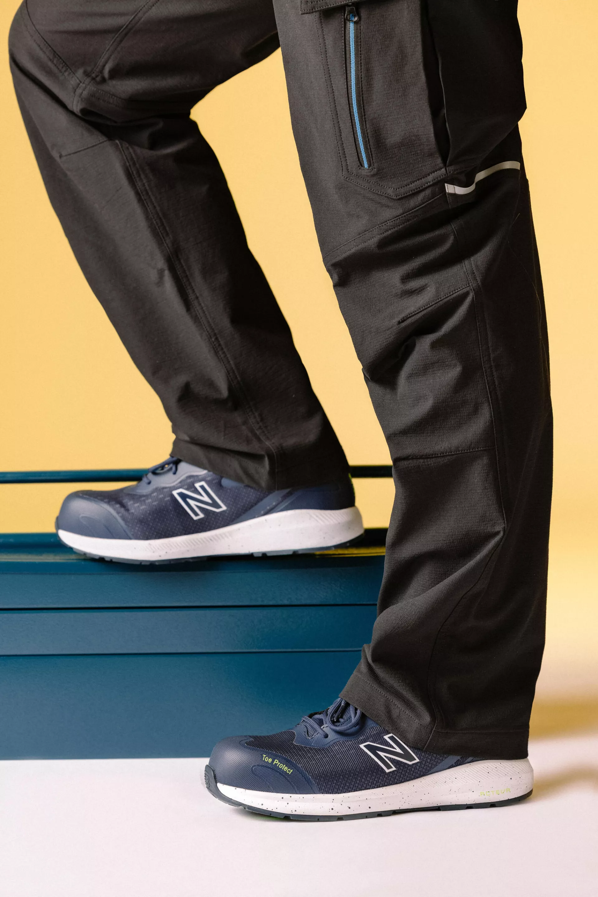 New Balance MIDLOGI-2143, Logic Safety Shoes S1 PL SR FO HRO Blue/yellow, image 11