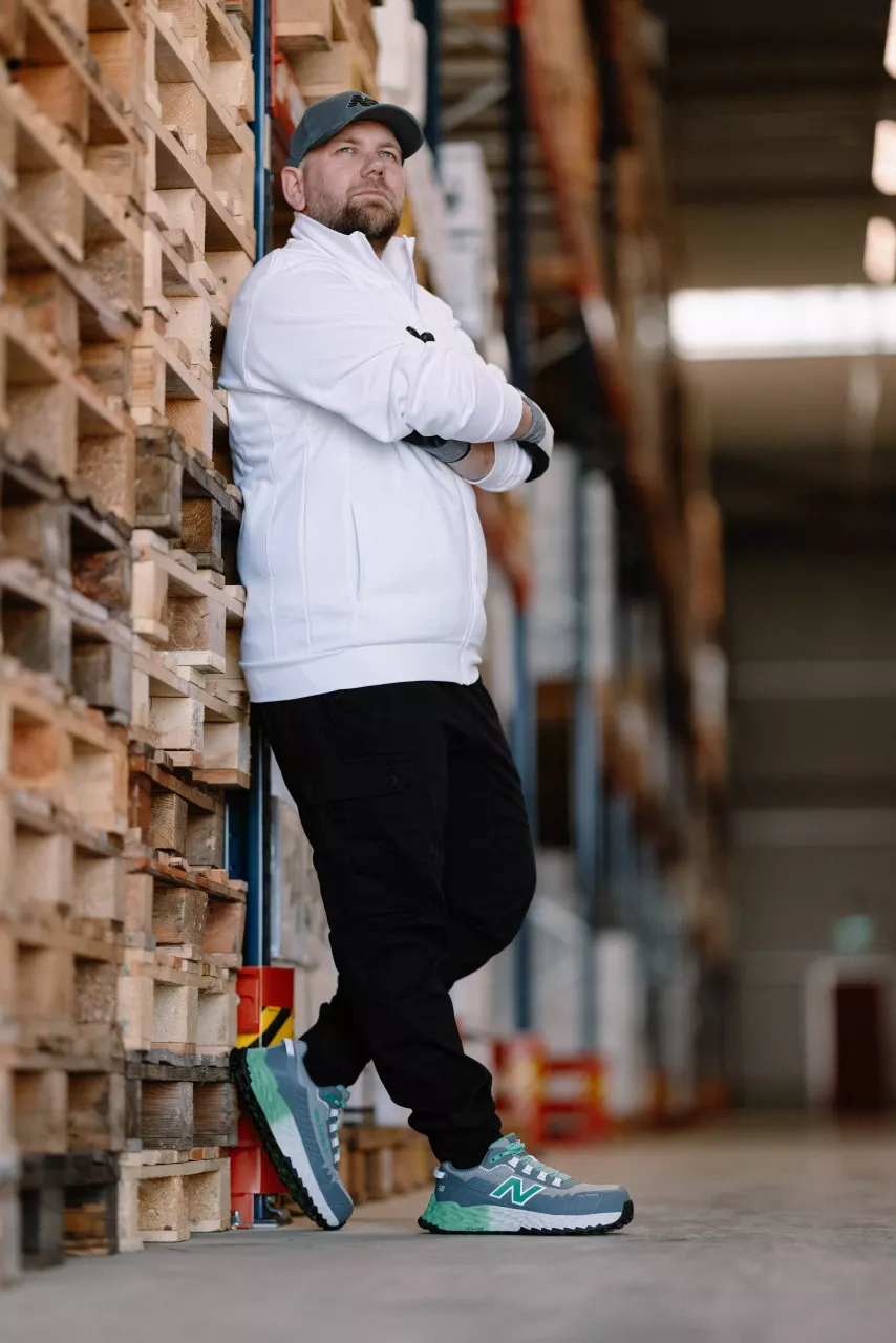 New Balance MEFCCAP2E-1730, Cremorne Safety shoes S3L, alloy / green, image 15, gallery thumbnail