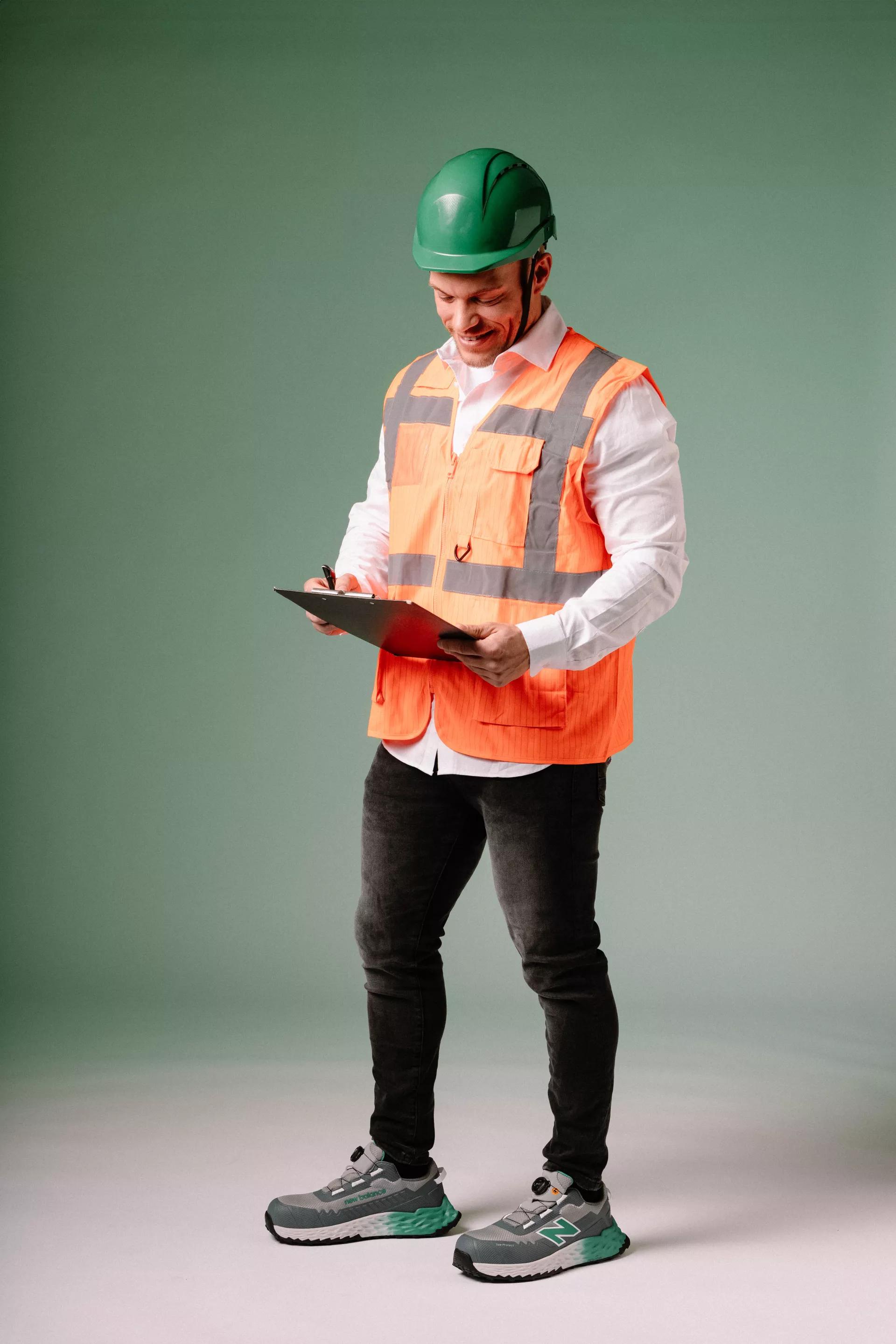 New Balance MEFFCAPB2E-1730, Cremorne BOA Safety shoes S3L, alloy / green, image 12