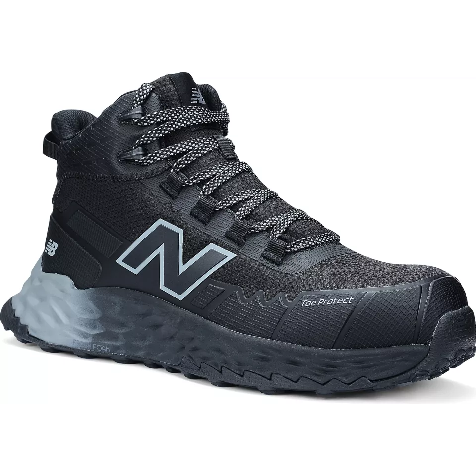 New Balance MEFCMCAP2E-1012, Cremorne Mid Safety boots S3L, black / grey, image 1, gallery thumbnail