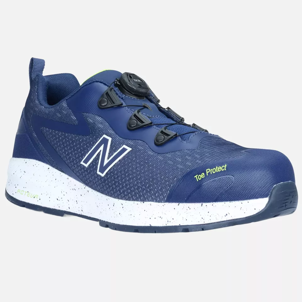 New Balance MIDLOGIBOA-2143, Logic BOA-Sicherheitsschuhe S1 PL SR FO HRO Marine/Gelb, image 1, gallery thumbnail