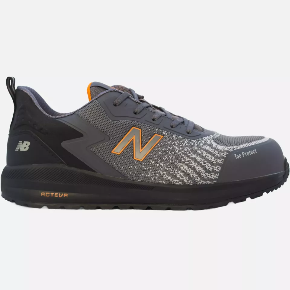 New Balance MIDSPWR-1244, Speedware Sicherheitsschuhe S1 P SRC Grau/Orange, image 2, gallery thumbnail