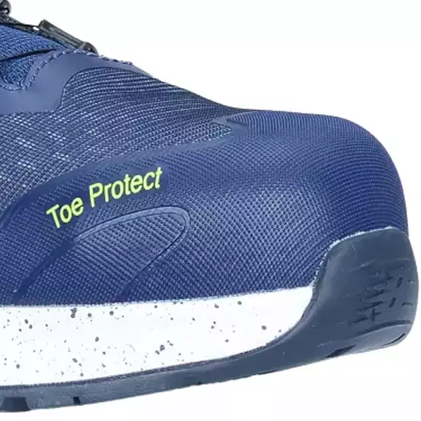 **Fiberglass Toe Cap** shields your feet from impacts while keeping the shoe lightweight for effortless movement.