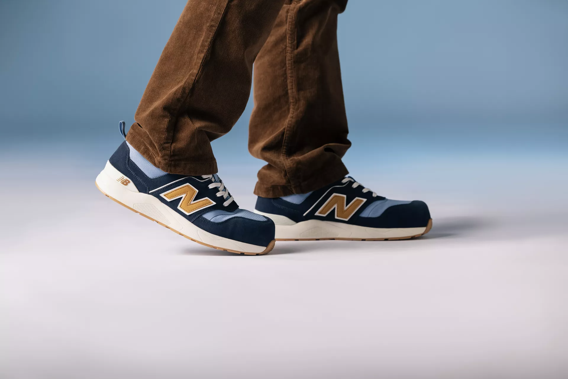 New Balance MEELCAP-2257, Elite Lite Safety Shoes S1 PL HRO FO SC SR Blue/coffee, image 11