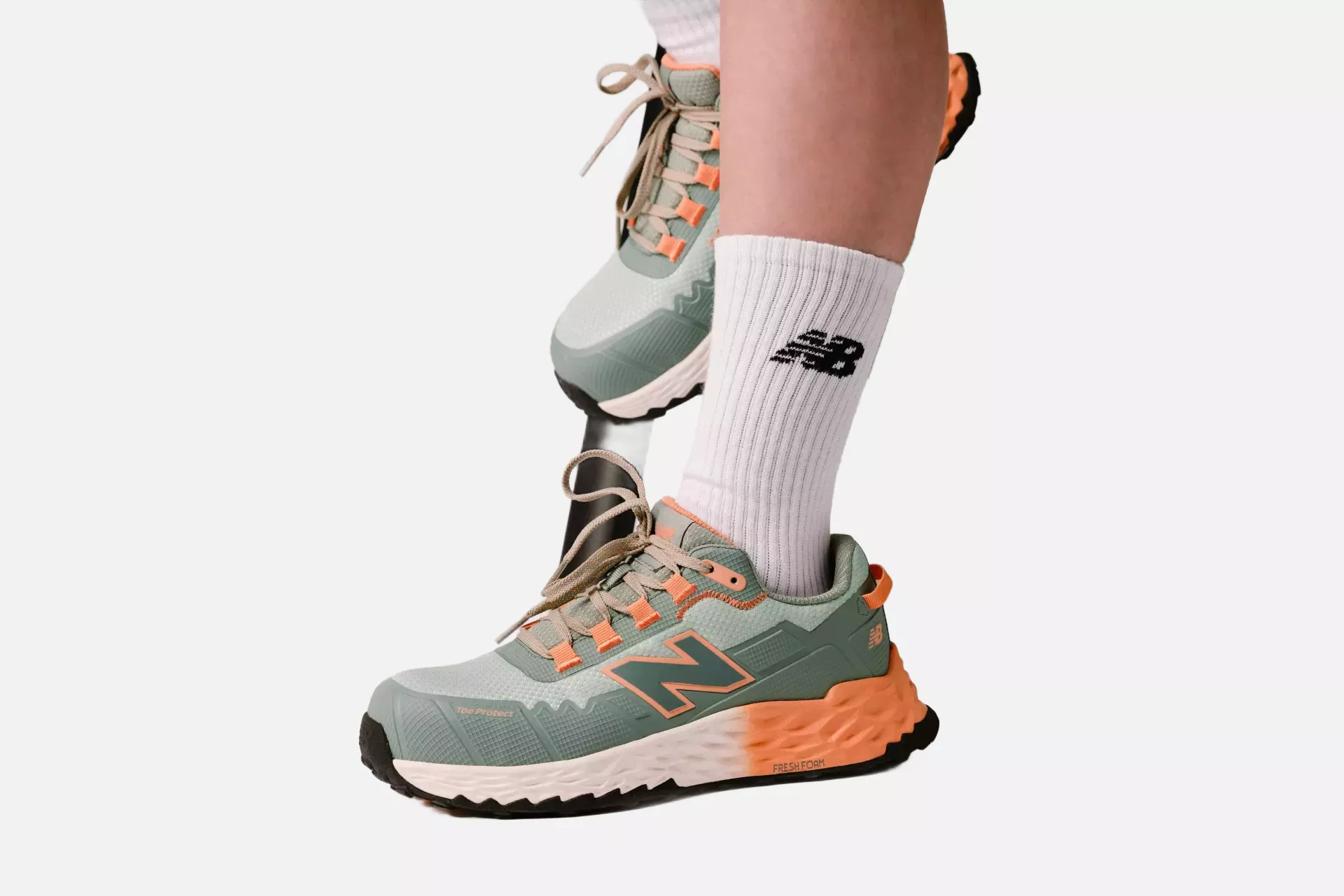 New Balance WEFCCAPD-3446, Cremorne Womens Safety shoes S3 L, aqua / pumpkin, image 28