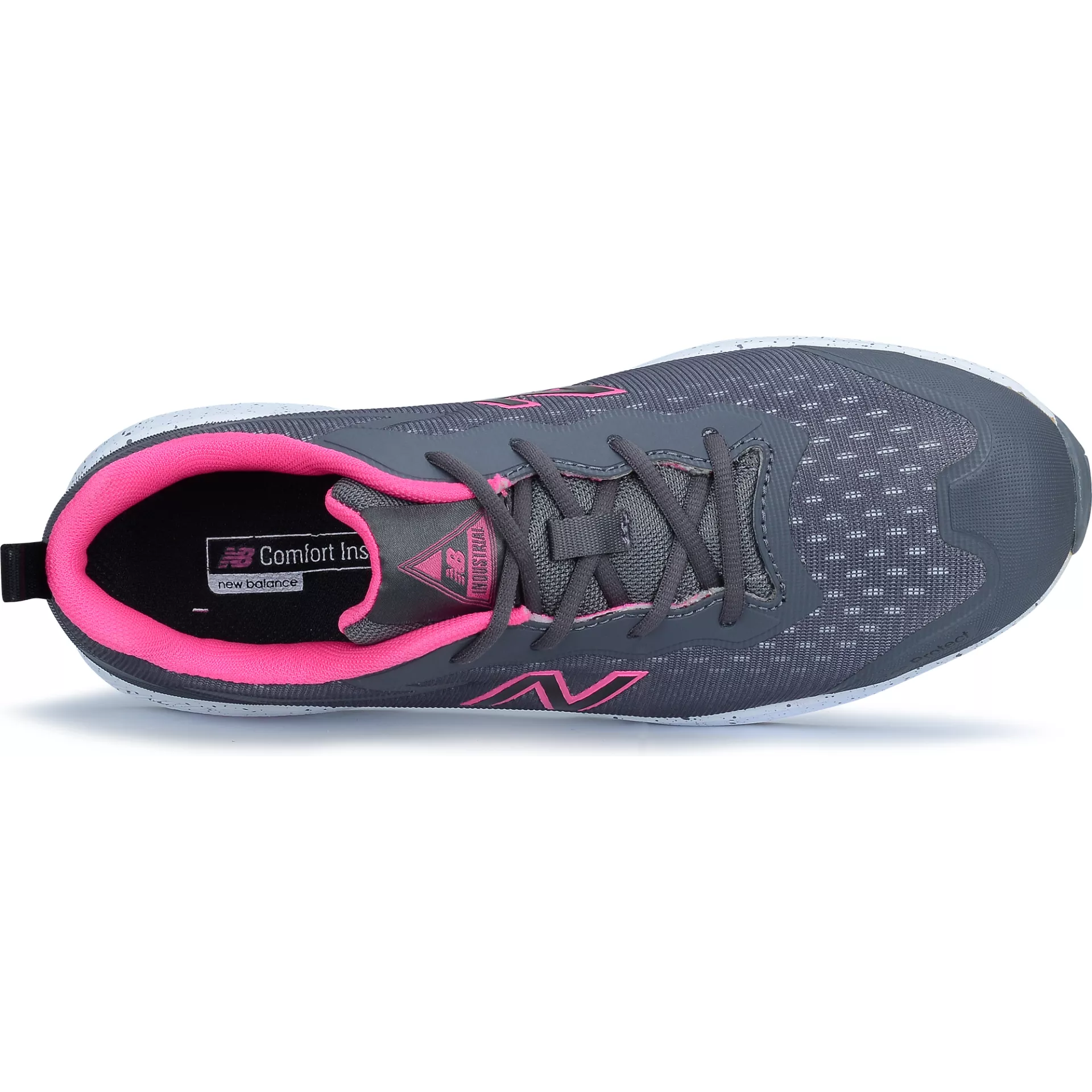 New Balance WIDLOGI-1264, Logic Damen Sicherheitsschuhe S1 PL HRO SR FO Grau/Pink, image 4