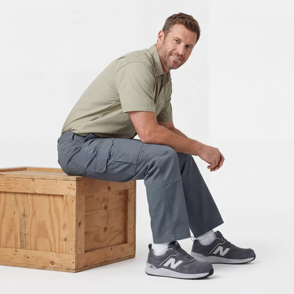 New Balance MEELCAP-1211, Elite Lite Mens Safety Shoes S1 PL HRO FO SC SR Grey/white, image 10, gallery thumbnail