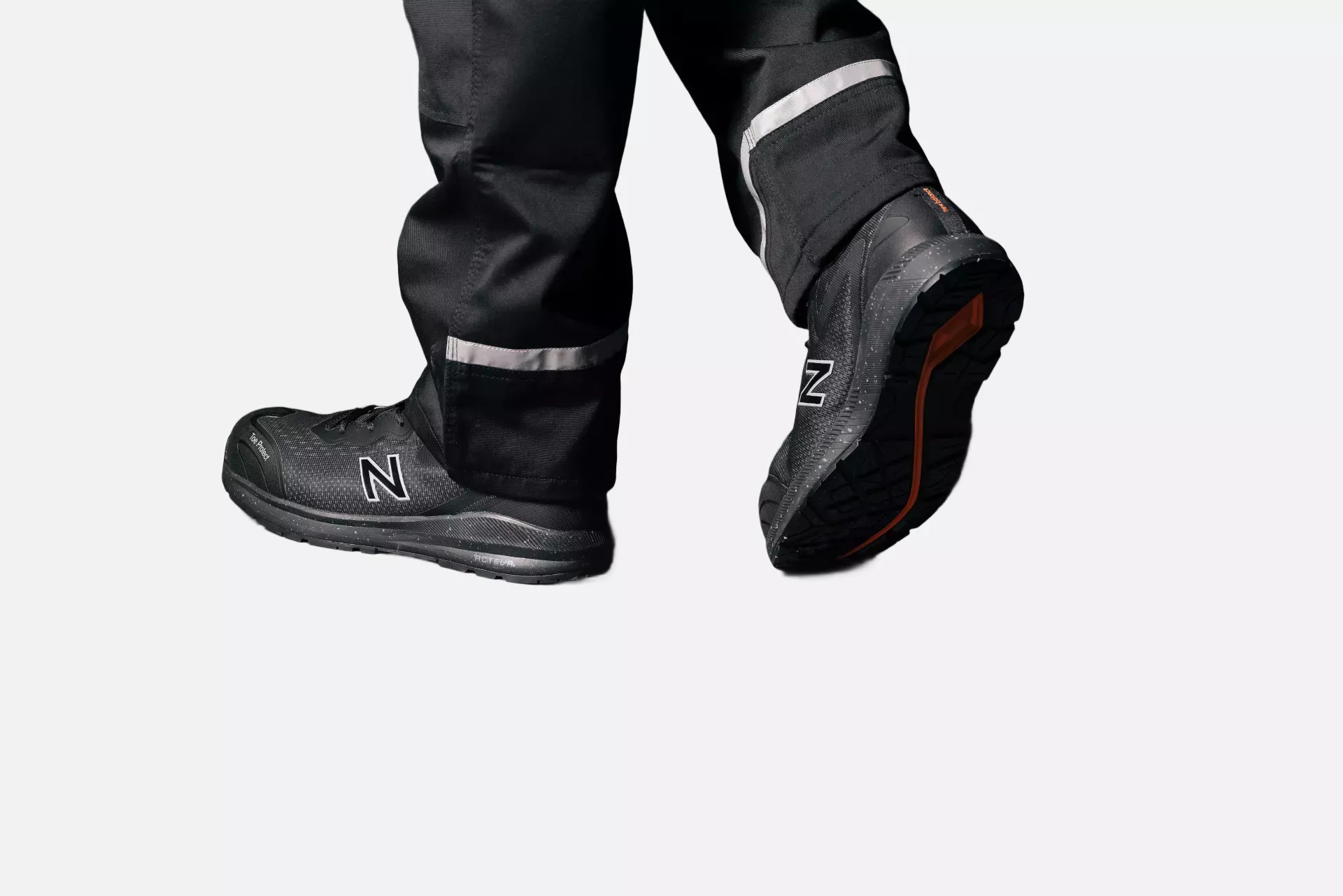 New Balance MIDLOGI-1044, Logic Safety Shoes S1 PL SR FO HRO Black/orange, image 9