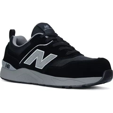 MEELCAP-1012, New Balance Elite Lite Herren Sicherheitsschuhe S1 PL HRO FO SC SR Schwarz/Grau