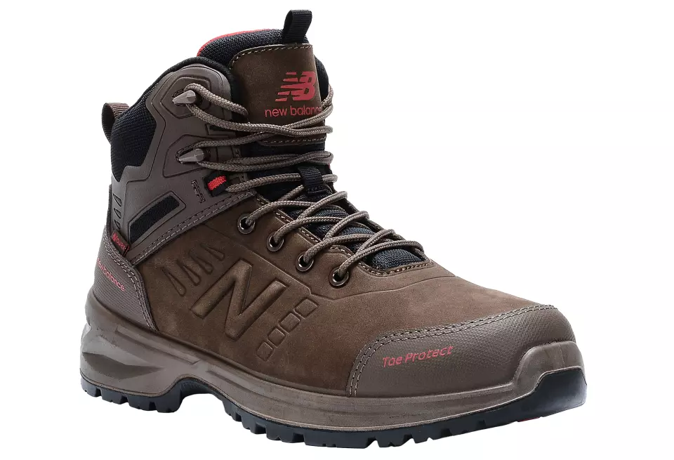 New Balance MIDCLBR-5600, Calibre Safety Boots S3L FO HRO SR SC Chocolate Width 2E, image 4, gallery thumbnail