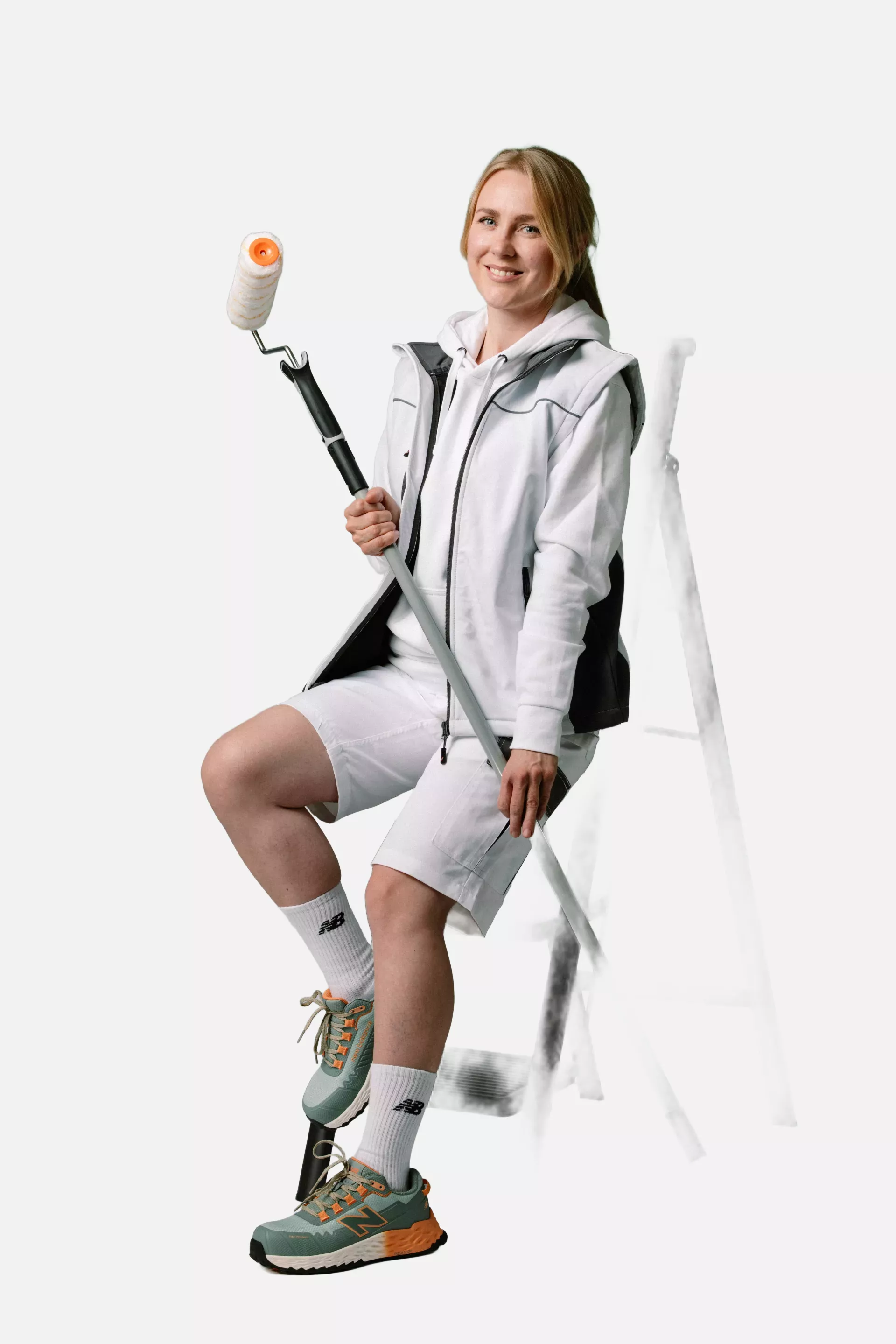 New Balance WEFCCAPD-3446, Cremorne Womens Safety shoes S3 L, aqua / pumpkin, image 17