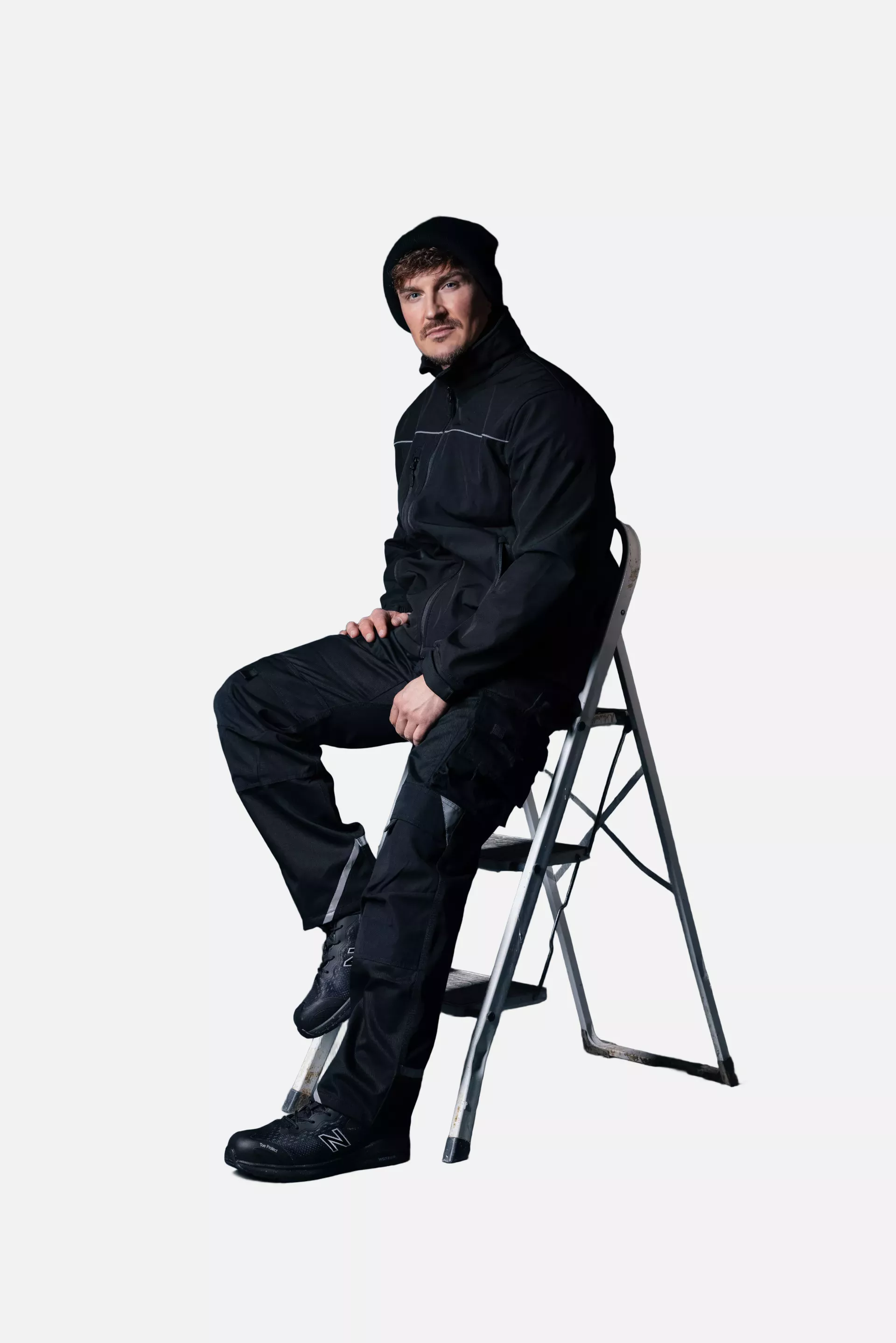 New Balance MIDLOGI-1044, Logic Safety Shoes S1 PL SR FO HRO Black/orange, image 7