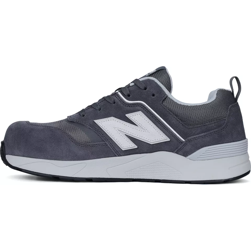 New Balance MEELCAP-1211, Elite Lite Mens Safety Shoes S1 PL HRO FO SC SR Grey/white, image 3, gallery thumbnail